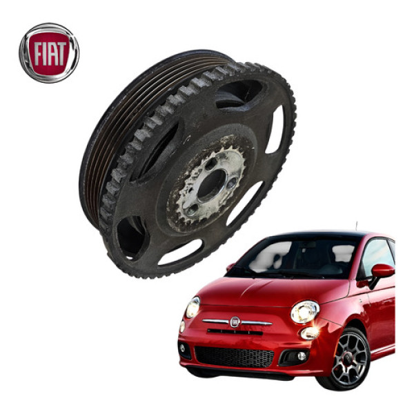 Polia Virabrequim Fiat 500 1.4 Multiair 2012 A 2015 Original