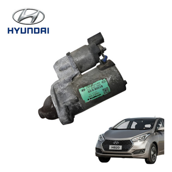 Motor Arranque Partida Hyundai Hb20 1.0 Comfort 2013 A 2019