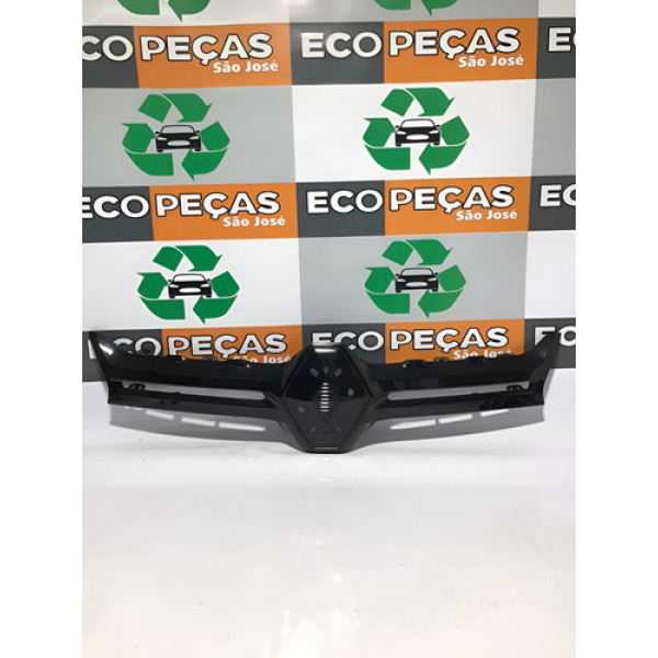 Grade Radiador Renault Duster 2018 Original- Eco Sj Preto