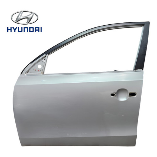 Porta Dianteira Esquerda Hyundai I30 2009 A 2014 Original Dianteira Esquerdo Prata