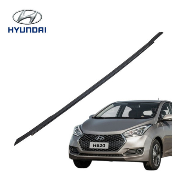 Pestana Externa Traseira Direita Hyundai Hb20 2013 A 2019 Preto