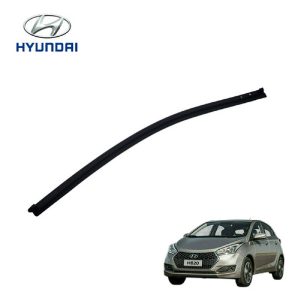Pestana Interna Hyundai Hb20s 2015 A 2019 Original  Preto