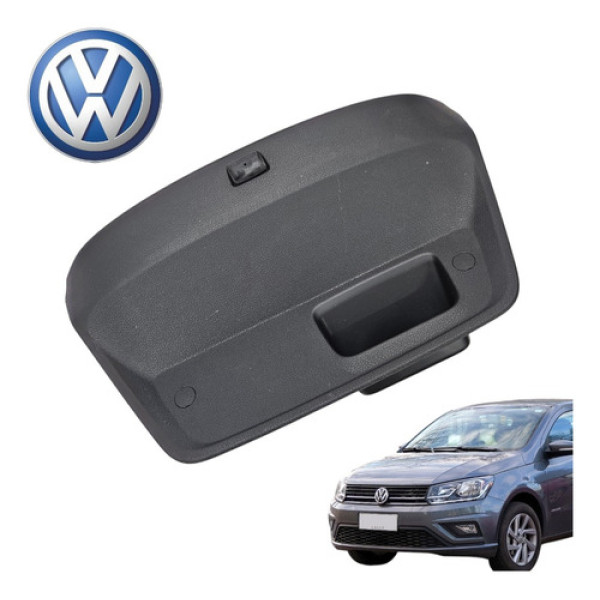 Moldura Tampa Porta Mala Vw Gol G7 1.6 Msi 2017 A 2022 Origi Preto