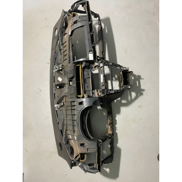 Tampão Capa Painel Tabelier Citroen C4 Hatch 2013-eco Preto