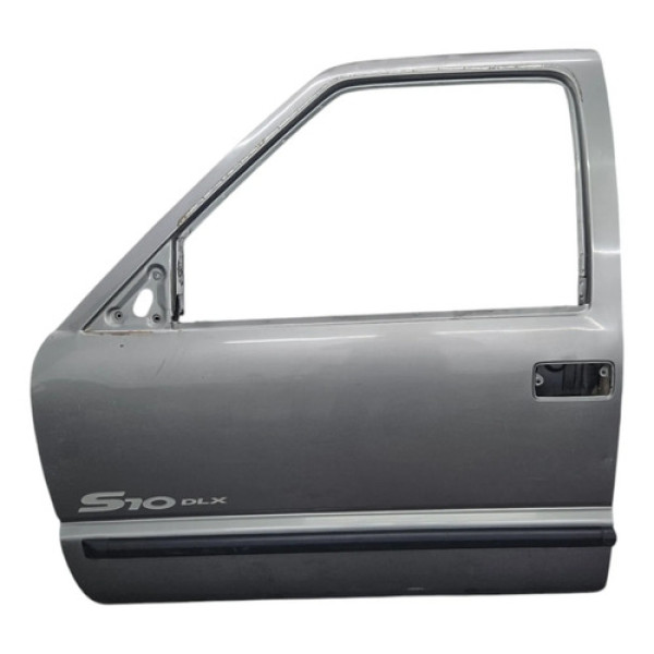 Porta Dianteira Esquerda S10 Blazer 1995 A 2011 Dianteira Esquerda Cinza