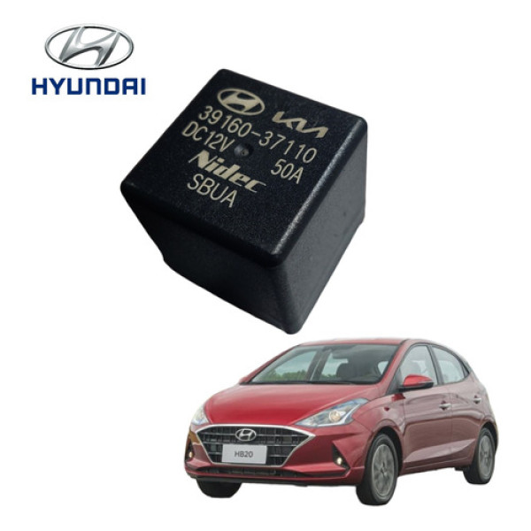 Relé Auxiliar Hyundai Hb20 Hb20s 1.0 3cc 2020 A 2023 Orig