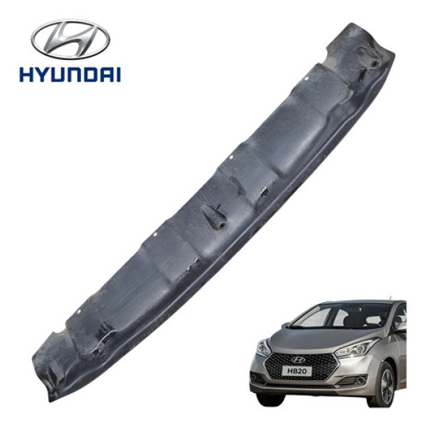 Defletor Inferior Parachoque Dianteiro Hyundai Hb20s 2022  Preto
