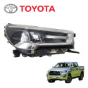 Farol Lado Direito Recuperado Hilux 2022 Direito/passageiro