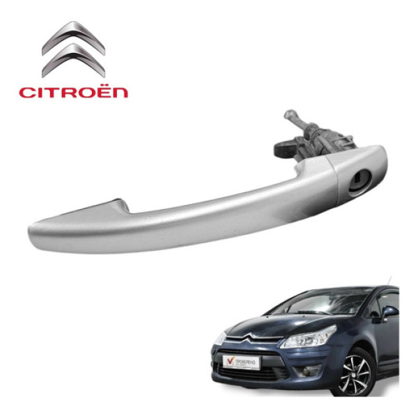 Maçaneta Externa Dianteira Esquerda Citroën C4 2011 Original