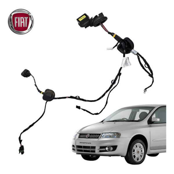 Chicote Porta Traseira Esquerda Fiat Stilo 2003 A 2011 Orig