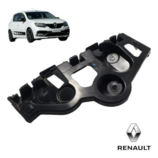 Guia Parachoque Traseiro Direito Renault Sandero 2014 A 2020