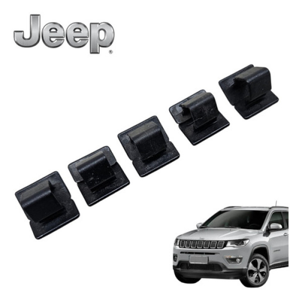 Presilha Grampo Forro Capô Jeep Compass 2.0 Limited 2018 Ori