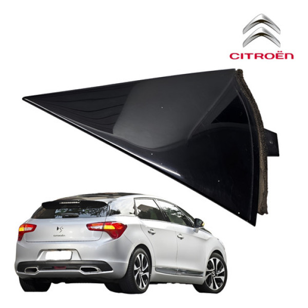 Moldura Acabamento Friso Traseiro Esquerdo Ds5 2013 A 2016 Preto