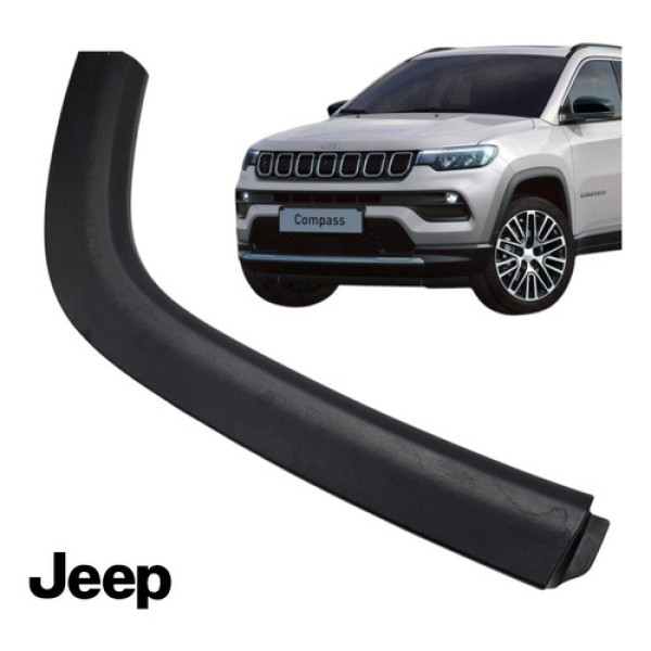 Moldura Paralama Traseiro Esquerdo Jeep Compass 2017 A 2023 
