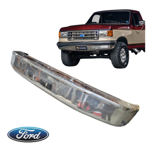 Parachoque Dianteiro Cromado Ford F1000 1994 A 1999 Cromado