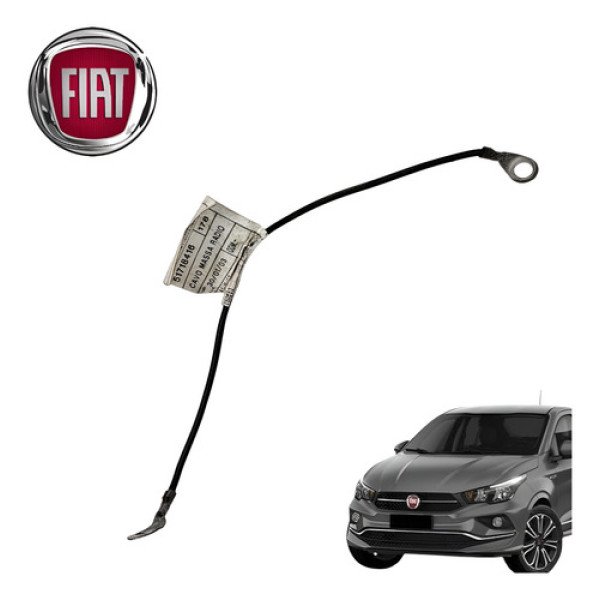 Cabo Negativo Rádio Fiat Cronos 1.3 Drive 2019 A 2022 Origin