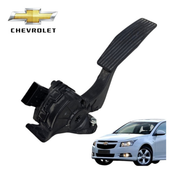 Pedal Acelerador Chevrolet Cruze 1.8 Lt Automático 2013 Orig Preto