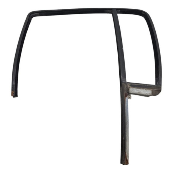 Borracha Com Guia De Vidro Porta Traseira Esquerda Blazer