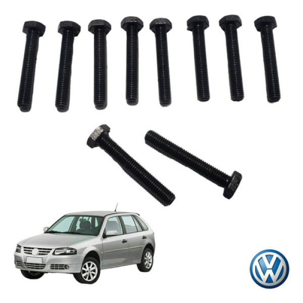 Kit Parafusos Mancal Do Virabrequim Volkswagen Gol G4 1.0 8v
