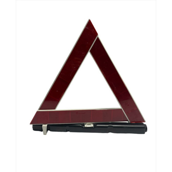 Triangulo Segurança Sinalização C/ Peso P/ Carros