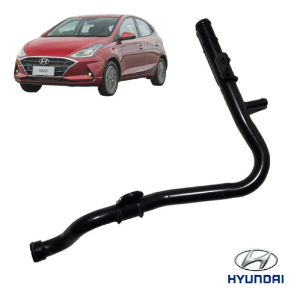 Tubo Cano Dágua Radiador Hyundai Hb20 1.0 3cc 2020 A 2022