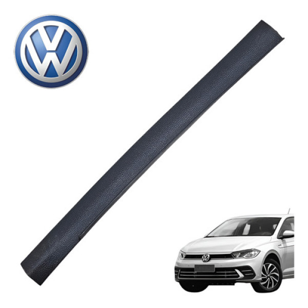 Friso Grade Inferior Direita Vw Polo 1.0 Track 2022 A 2025  Preto