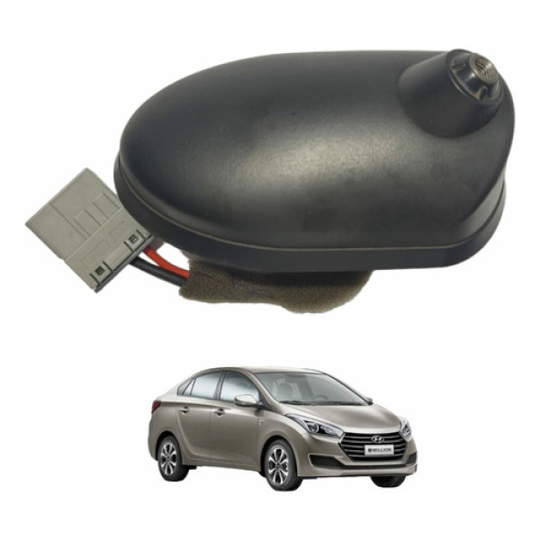 Antena Teto Hyundai Hb20s Somente Base Preta