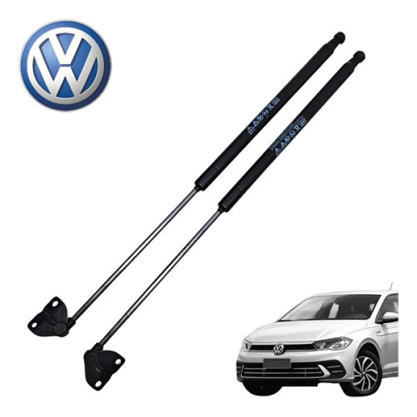 Par Amortecedor Tampa Traseira Vw Polo 1.0 Track 2022 A 2025