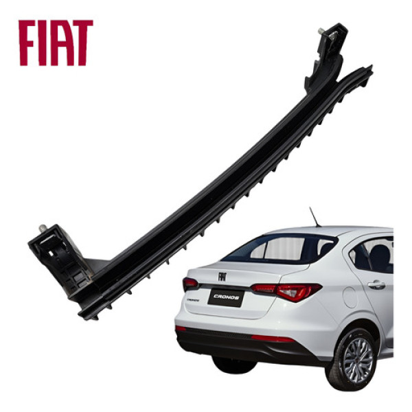 Guia Vidro Porta Traseira Esquerdo Argo Cronos 2018 A 2022 Preto