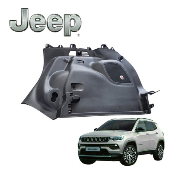 Forro Porta Malas Lateral Jeep Compass Limited 2022 Original