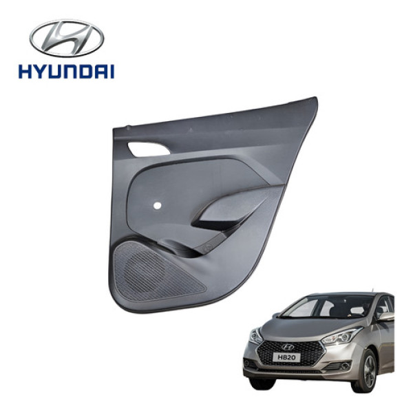 Forro Porta Traseira Direita Hyundai Hb20 1.0 Comfort 2019