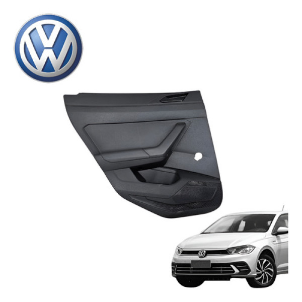Forro Porta Traseira Esquerda Vw Polo 1.0 Track 2022 A 2025