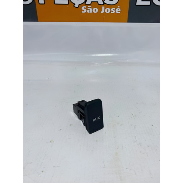 Botão Entrada Auxiliar Honda Hrv 2018- Eco Preto