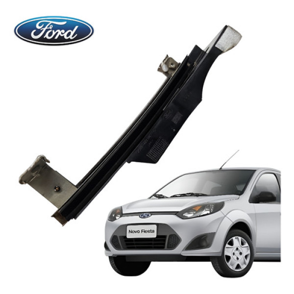 Guia Vidro Porta Dianteira Esquerda Ford Fiesta 2006 A 2012 Preto