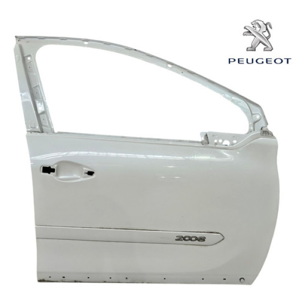Porta Dianteira Direita Peugeot 2008 2015 A 2020 Original Dianteira Direita Branco
