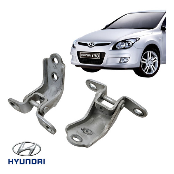Par Dobradiça Porta Dianteira Esquerda Hyundai I30 2009 2013