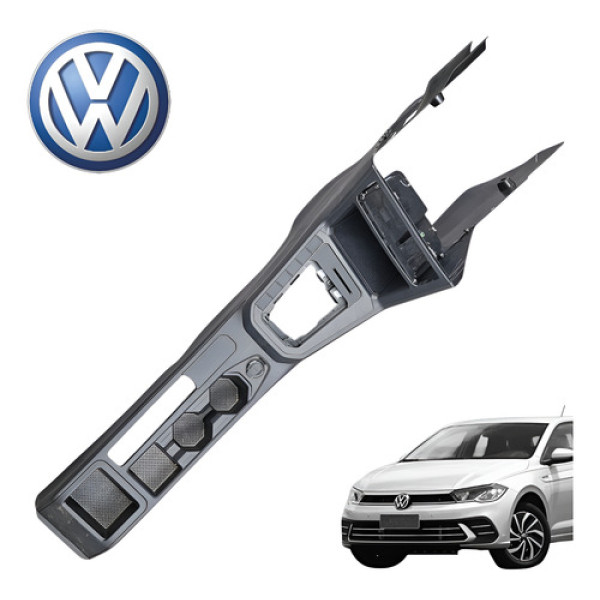 Painel Console Central Completo Vw Polo 1.0 Track 2025 Origi Preto