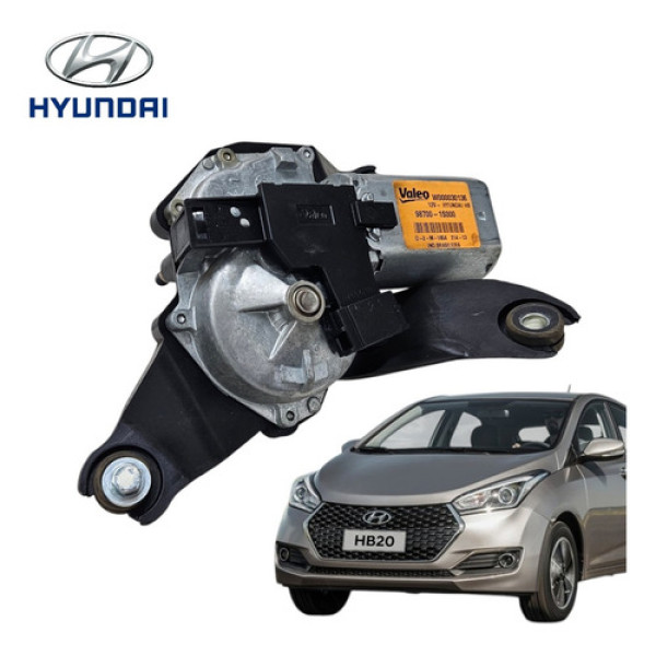 Motor Limpador Vidro Traseiro Hyundai Hb20 2013 A 2019 Orig