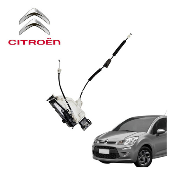Fechadura Elétrica Traseira Direita Citroën C3 2012 A 2016