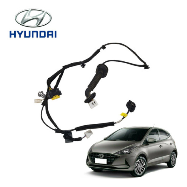 Chicote Porta Traseira Esquerda Hyundai Hb20 Tgdi 2022 Orig 