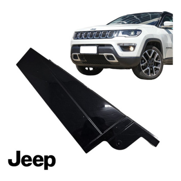 Friso Moldura Porta Traseira Direita Compass 2016 A 2021 Preto