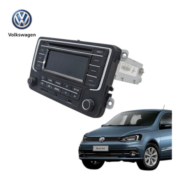Radio Cd Player Vw Gol Voyage Saveiro G8 2016 A 2024 Orig