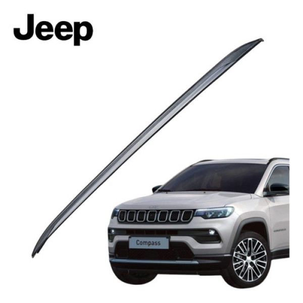 Rack Teto Esquerdo Jeep Compass T270 2022 A 2025 Original Preto