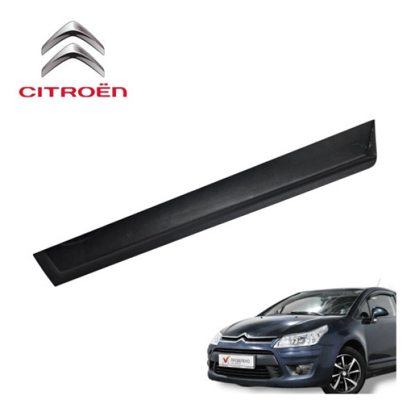 Friso Porta Traseira Esquerda Citroën C4 2011 Original  Preto