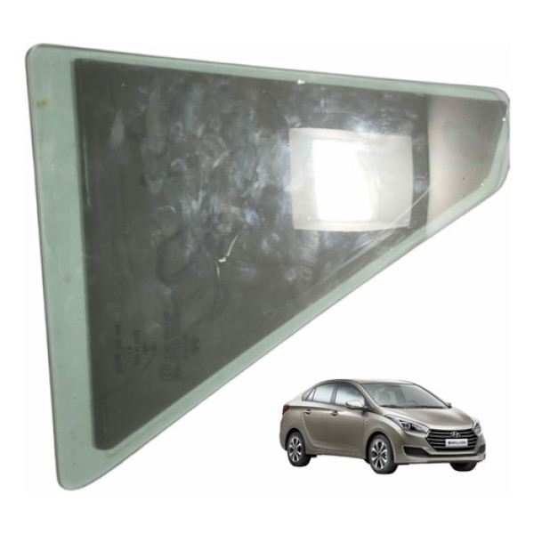Vidro Fixo Porta Traseiro Direito Hyundai Hb20s 2018