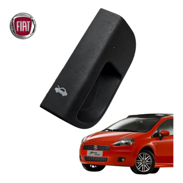 Alavanca Abertura Capo Fiat Punto 2008 A 2012 Original 