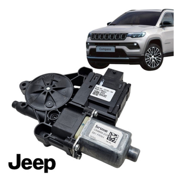 Motor Vidro Elétrico Dianteiro Esquerdo  Compass 2019 2023 