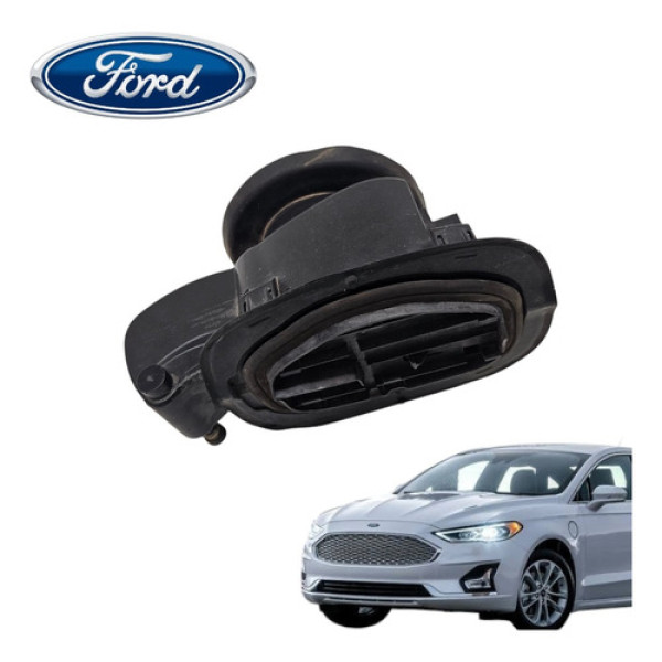 Portinhola Tampa Tamque Sem Acabamento Ford Fusion 2013 2016 Preto 2015