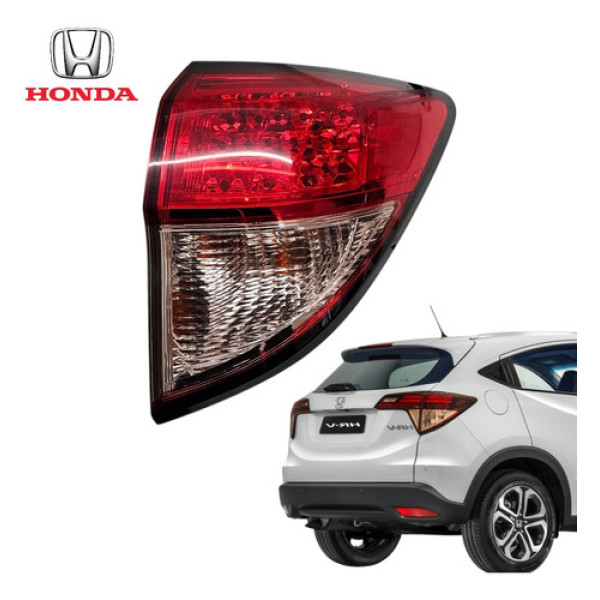 Lanterna Traseira Direita Honda Hrv 2018 C/ Detalhe Original Vermelho Direito/passageiro