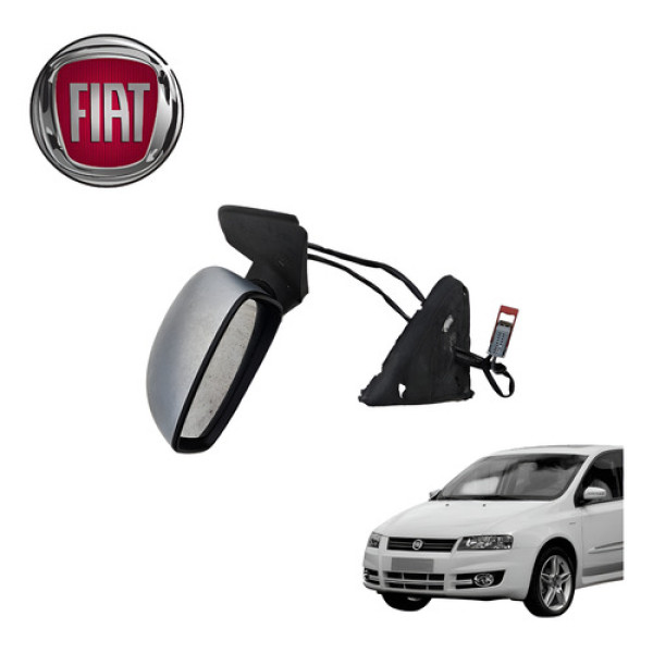 Retrovisor Esquerdo Fiat Stilo 1.8 Connect 2005 A 2007 Orig